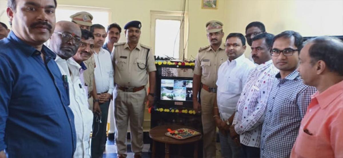 SV Nagar Colony under CCTV glare