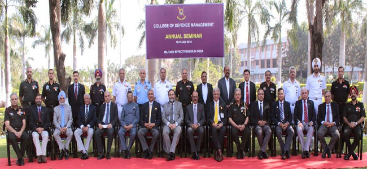 2-day meet gets underway at College of Defence Management