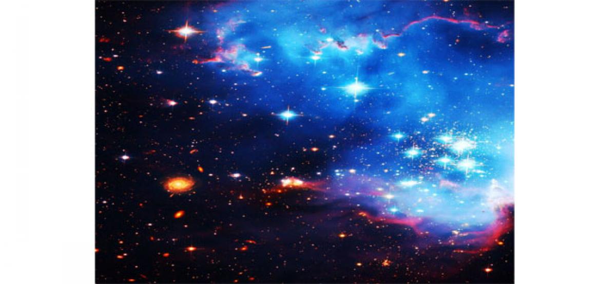 ‘Celestial artwork’ of dust-shrouded star cluster spotted