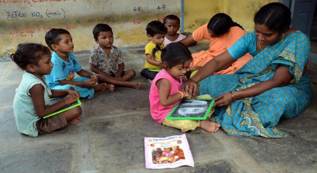 Ceiling fans distributed to 30 Anganwadi centres