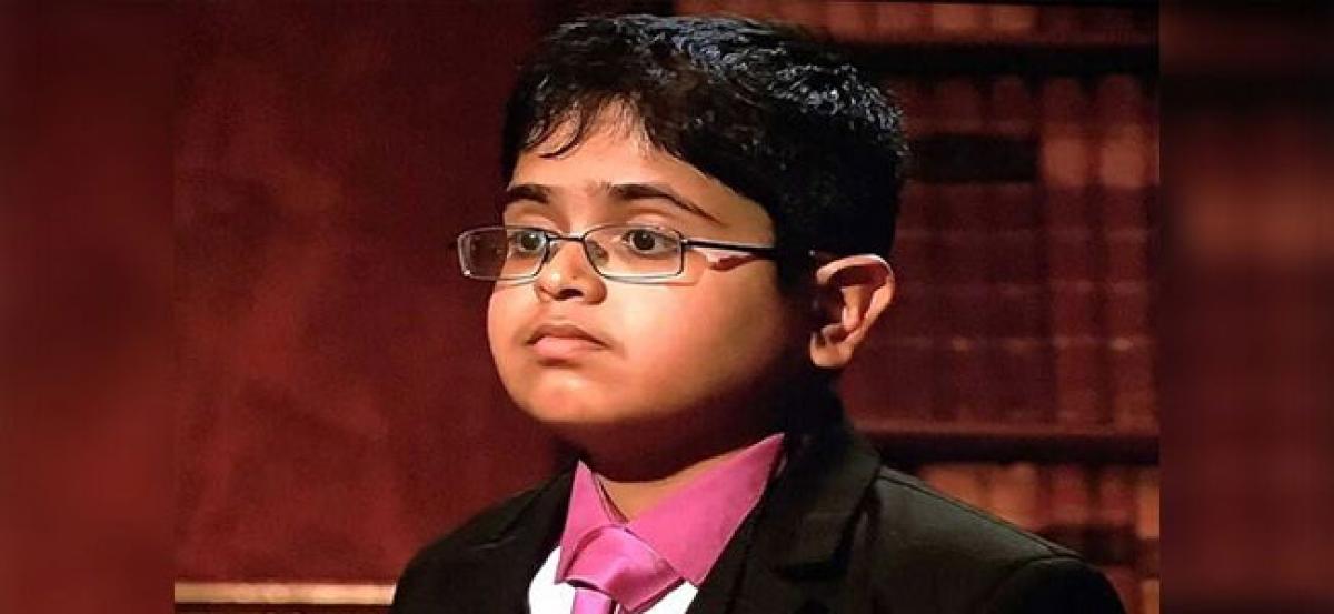 Indian-origin boy wins UK Child Genius show