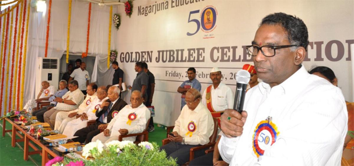 Justice Chalameswar stresses need to improve quality of education