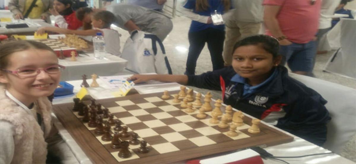 Vizag girl misses bronze in World Cadet Chess Championship