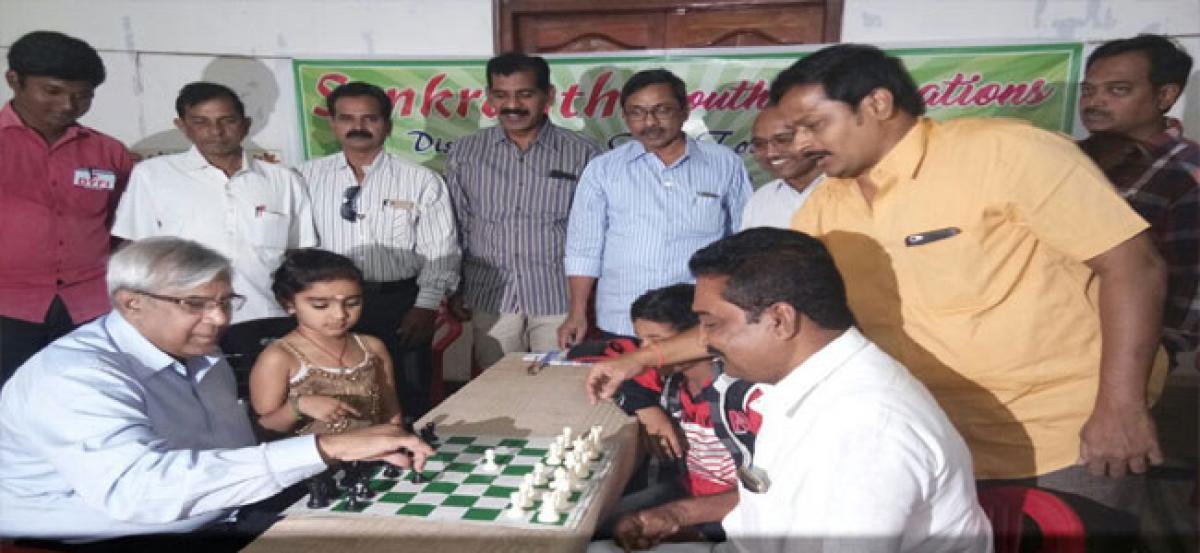 Youth festival: Chess tourney begins