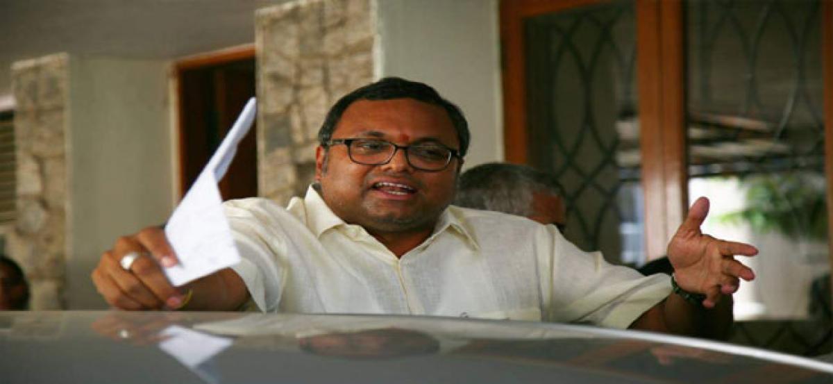 INX Media case: ED issues fresh summons to Karti Chidambaram