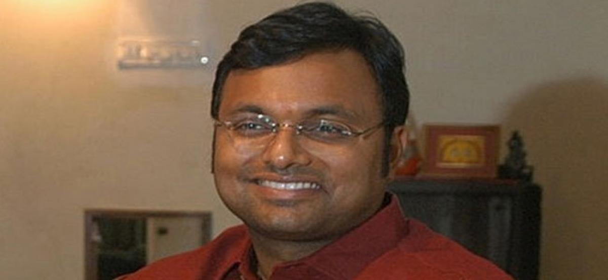 SC sends back Karti plea challenging CBIs look out circular to Madras HC