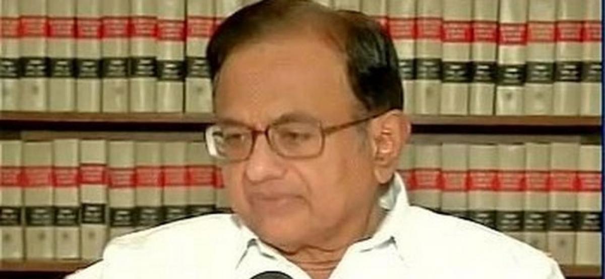 Chidambaram urges states to object 15th Finance Commission