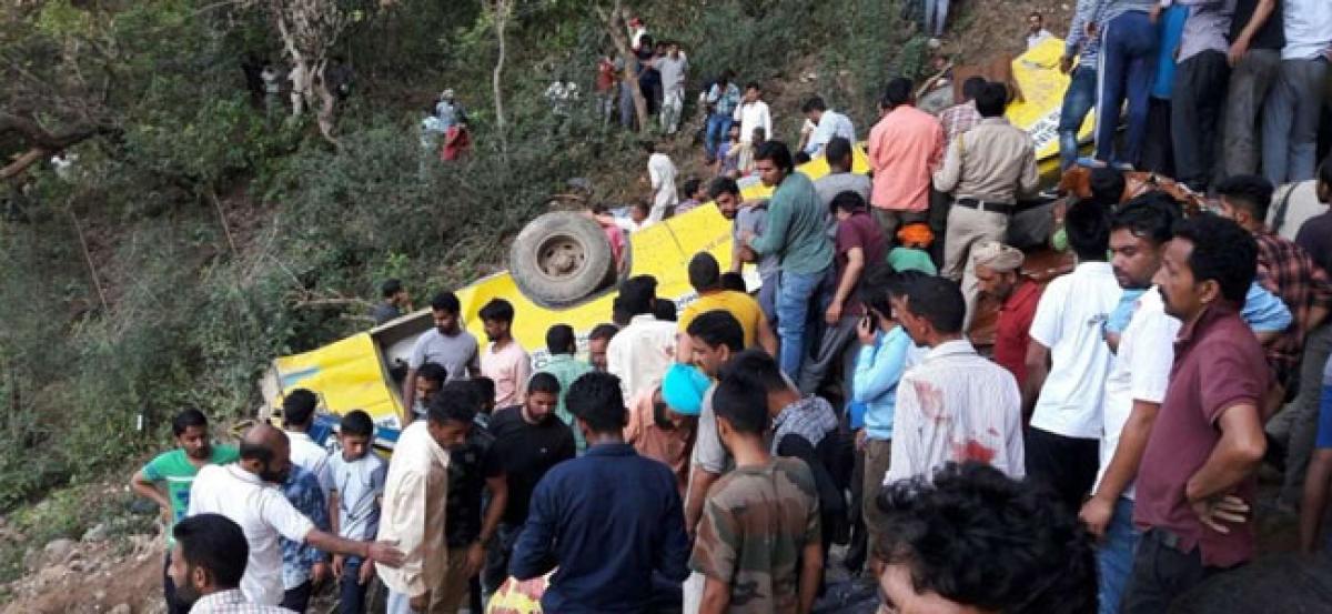 27 children among 30 dead as bus falls in gorge in Himachals Kangra; CM Thakur announces relief