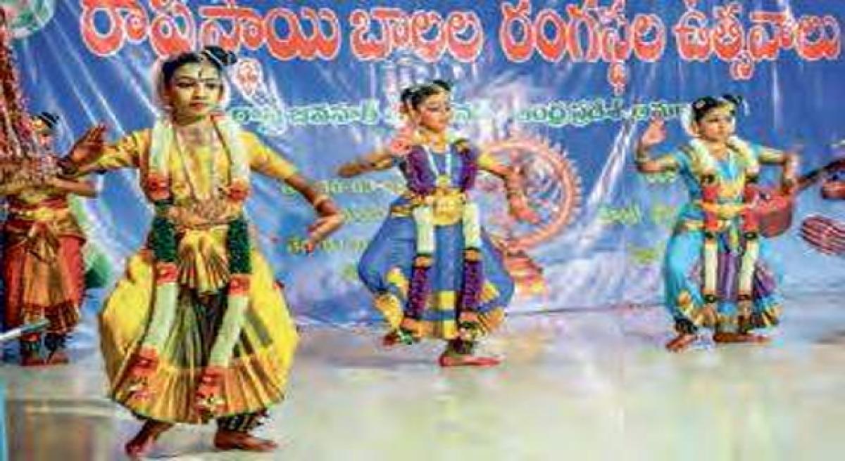 Children dances enthral audience