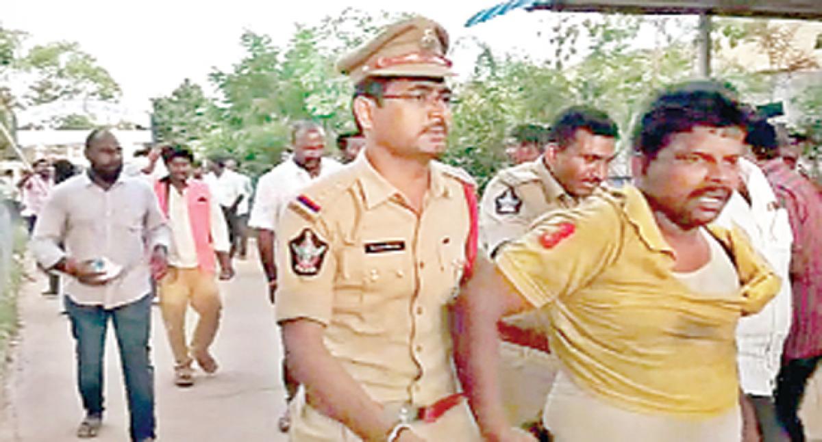 Man hurls footwear at Kanna Lakshminarayana in Kavali, BJP blames TDP