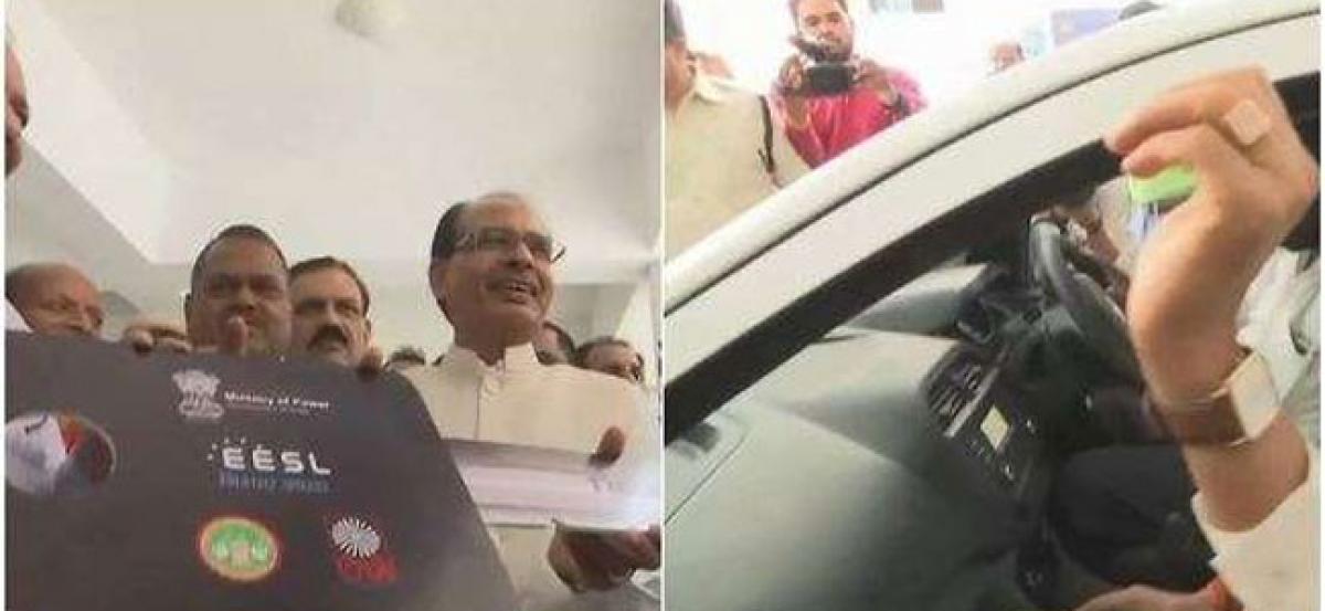 Shivraj Singh Chouhan launches e-car on World Environment Day