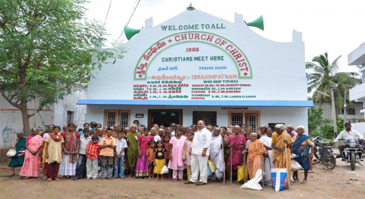 Two groups clash at Ibrahimpatnam church