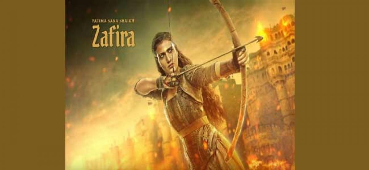Introducing Fatima Sana as Thug Zafira