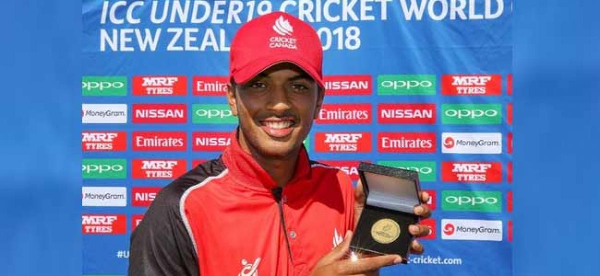 U-19 WC: Akash Gill becomes first Canada batsman to hit ton