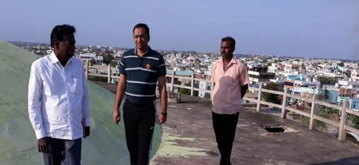 Civic chief inspects reservoirs