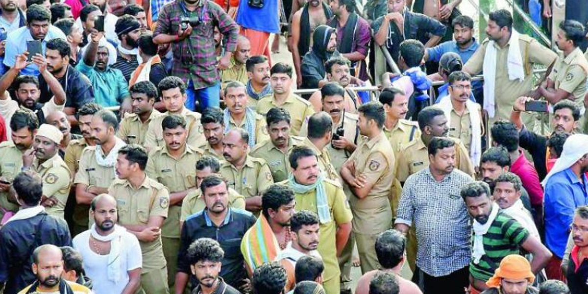 Protestor injured in clashes over women’s entry in Sabarimala dies