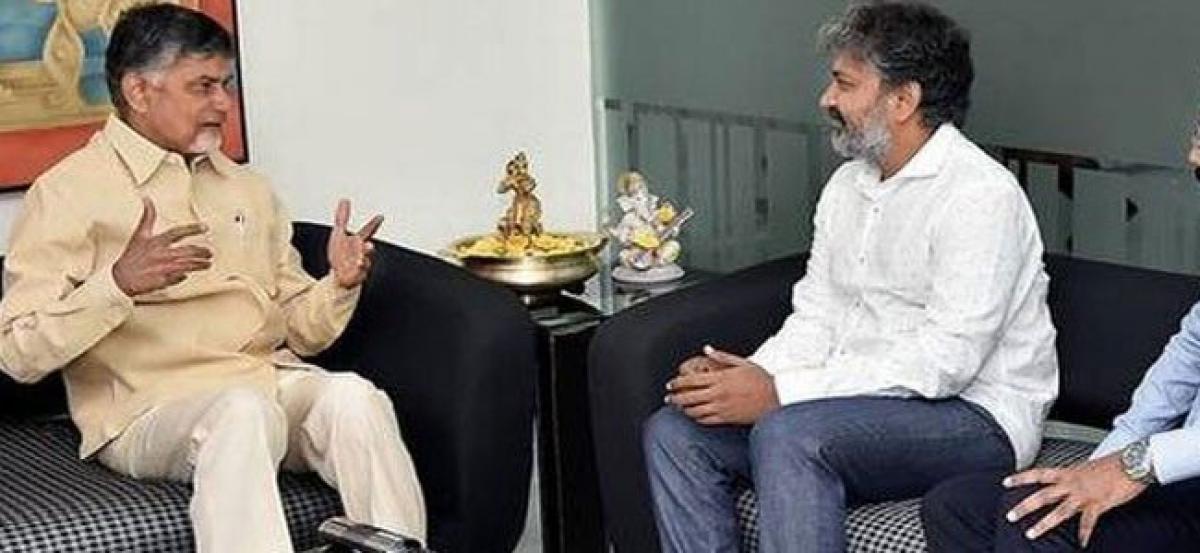 Chandrababu Naidu, Rajamouli on capital design mission