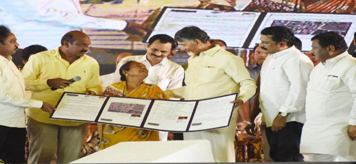 I will not be cowed down by threats, SAYS Chief Minister N Chandrababu Naidu