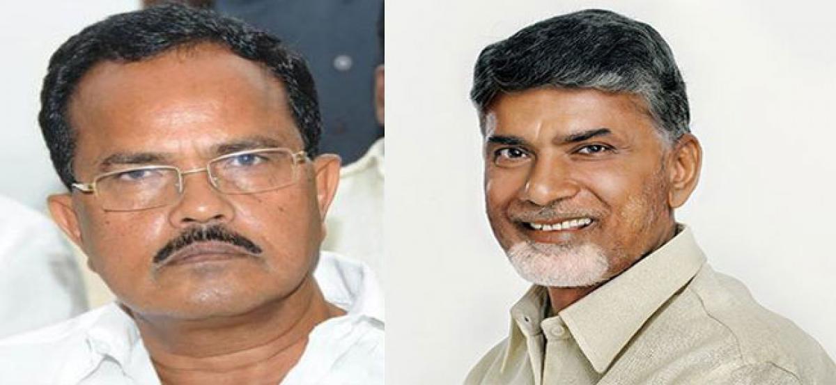 TDP leader Mothkupally urges Chandrababu to merge party with TRS in Telangana