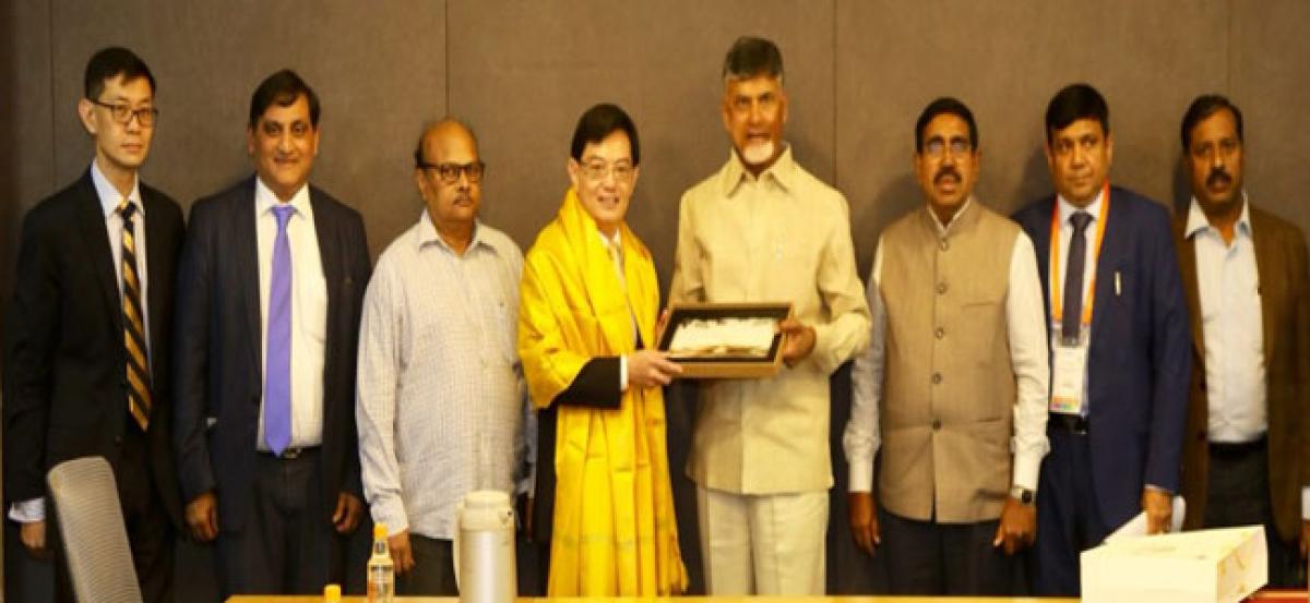 Chandrababu Naidu’s three-day  Singapore tour helps branding of Amaravati