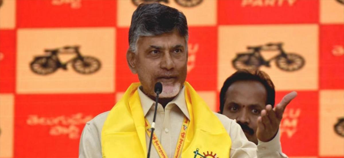 YSRCP silent on Modi, BJP: Chandrababu Naidu