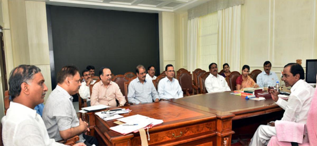 Put Palamuru projects on fast-track: Chief Minister K Chandrashekhar Rao