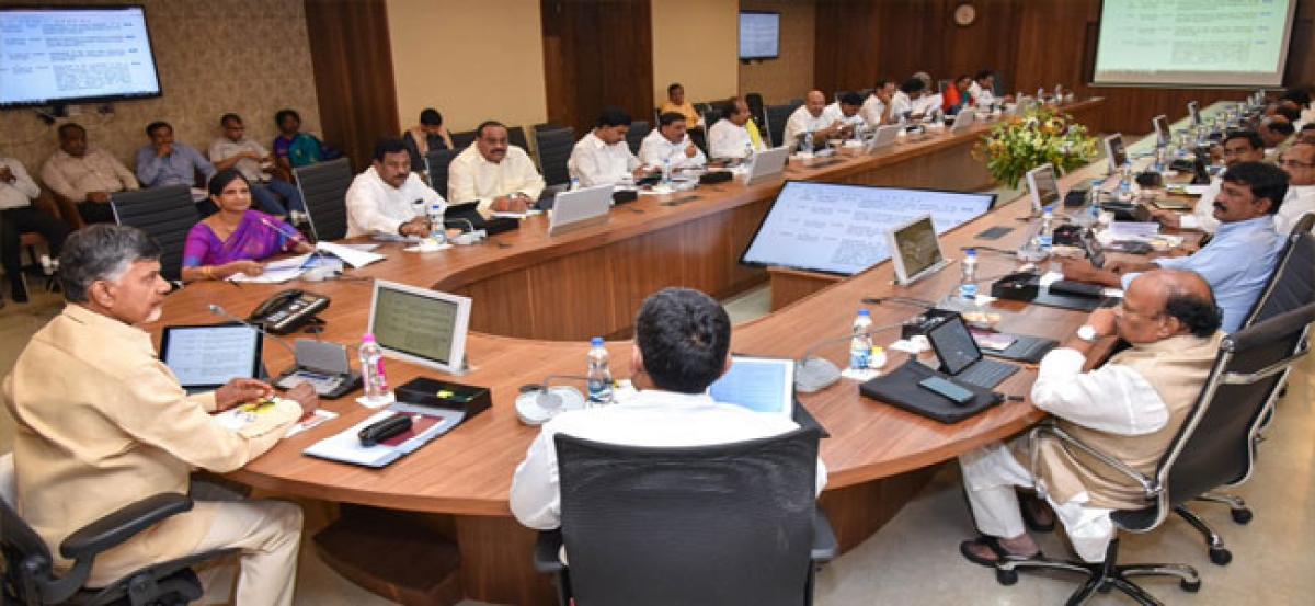 Chandrababu directs party cadre to be alert