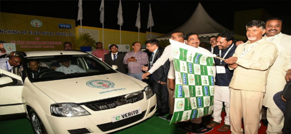 Chief Minister launches E-Verito car