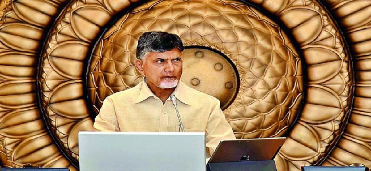 Chandrababu sets deadline for Centre to take action on pending issues of AP