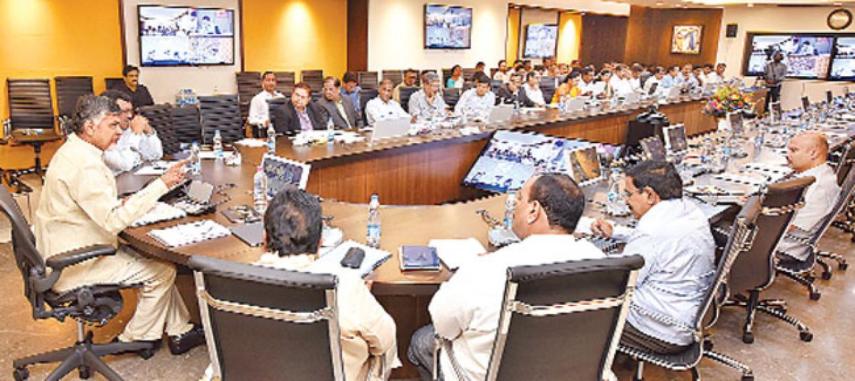 Chandrababu Naidu urges officials to achieve 15 pc sustainable growth
