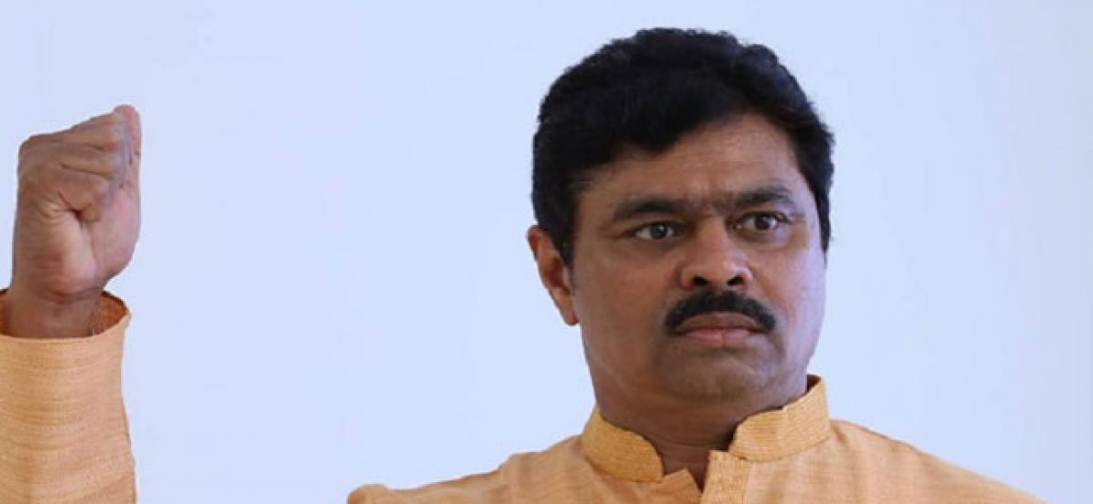 CM Ramesh not to shave till Kadapa gets steel plant