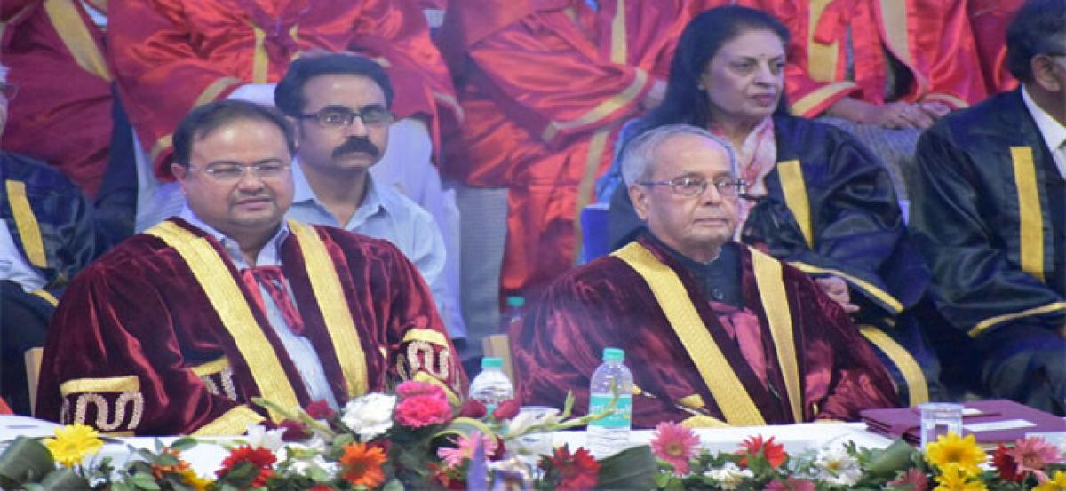 India’s future is integrated with next gen managers: Pranab Mukherjee