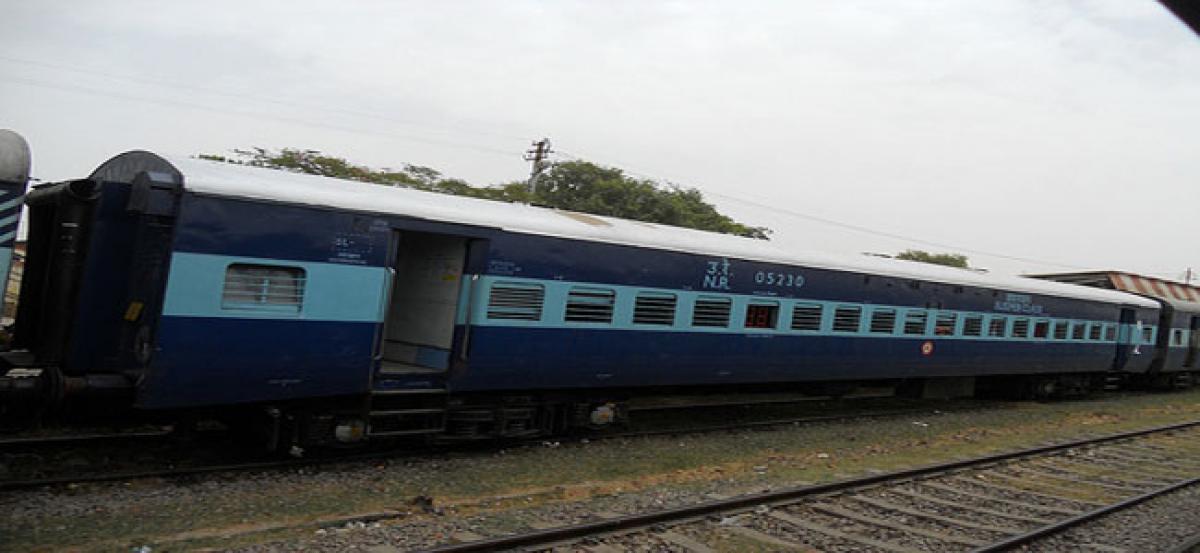 8 train coaches travel 30 km without engine