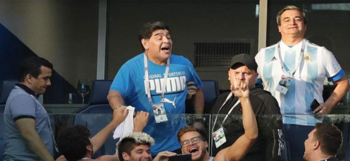 FIFA World Cup 2018: Watch animated Diego Maradona grab spotlight as Argentina win