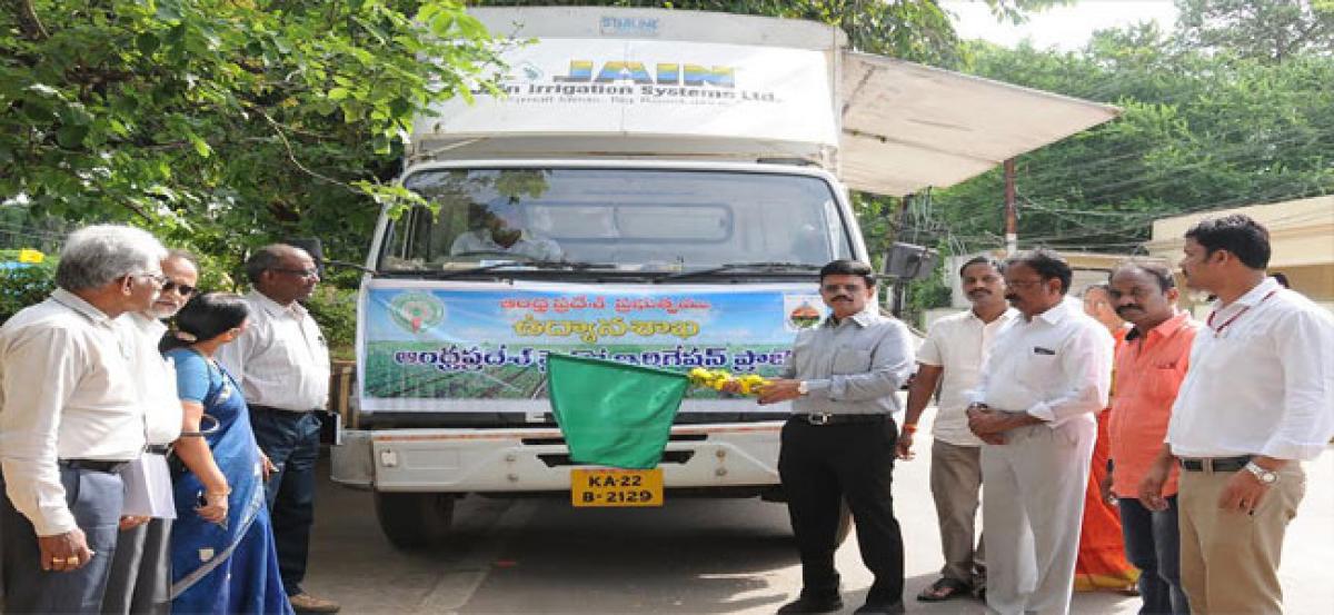 Awareness programme on micro irrigation held