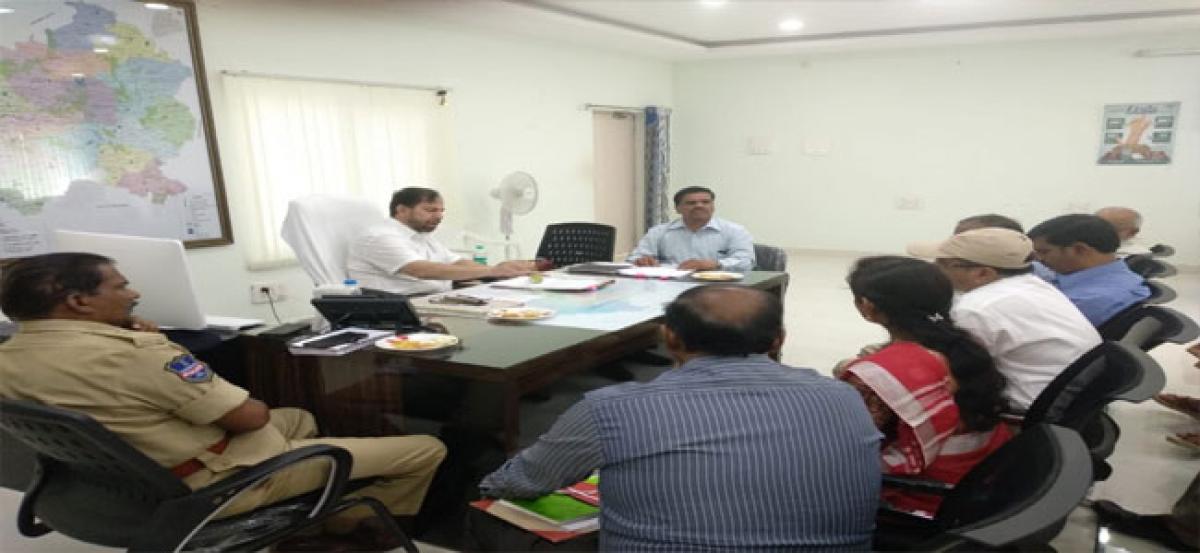 Collector Syed Umar Jaleel orders supply of sheep fodder