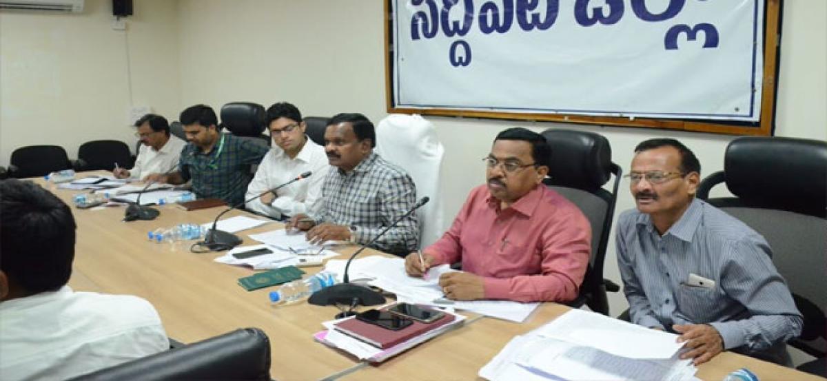 Collector holds review meeting on LRUP project