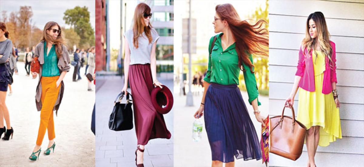 Colour combinations that are going to rule this season