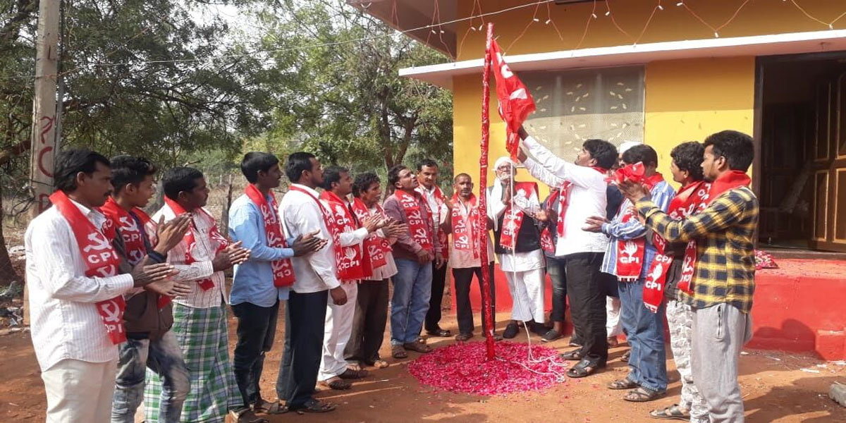 CPI celebrates foundation day at Zaheerabad