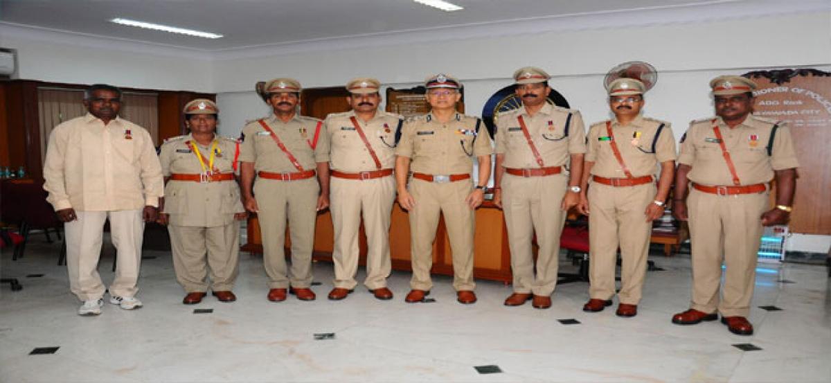 Commissioner of Police congratulates police medal winners