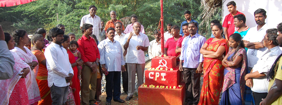 Fight against anti-people policies of Centre, CPI activists told