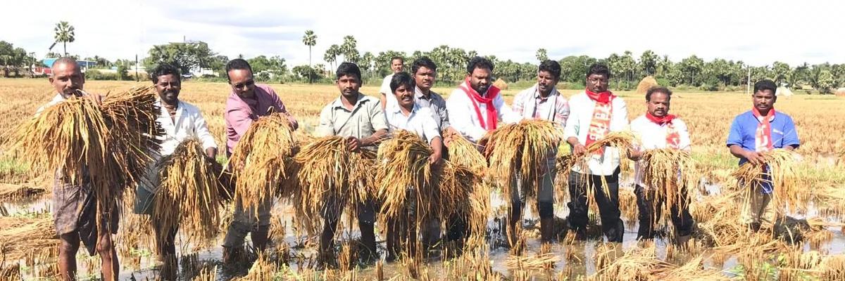 CPI demands cash compensation to farmers who lost crops