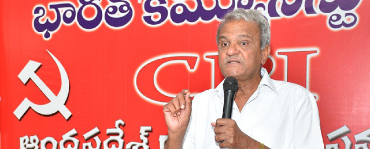 CPI slams BJP’s blackmail politics