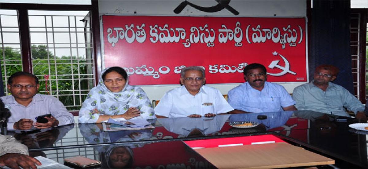 State facing autocratic rule under TRS: CPM