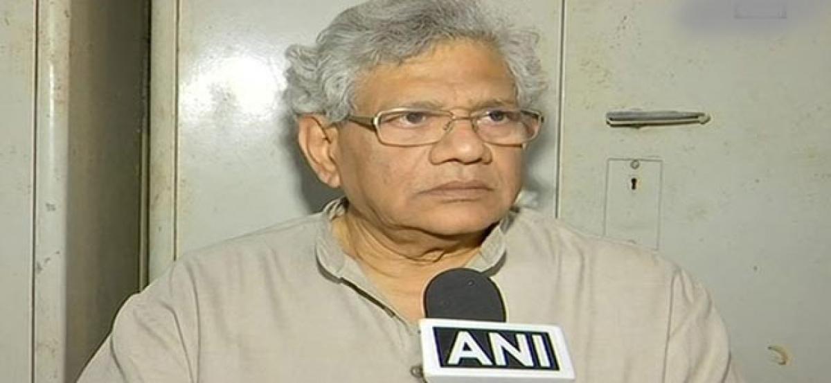 Farmers protest: Yechury cautions govt of mass movement