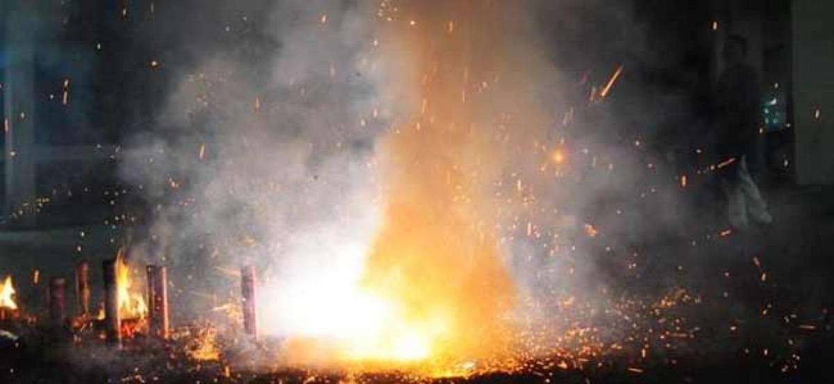 Fire in cracker unit leaves one dead, 10 injured