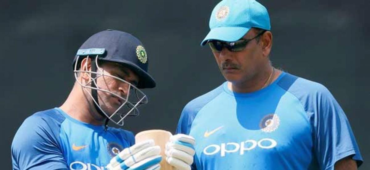 Look at your career before commenting on Dhoni: Shastri