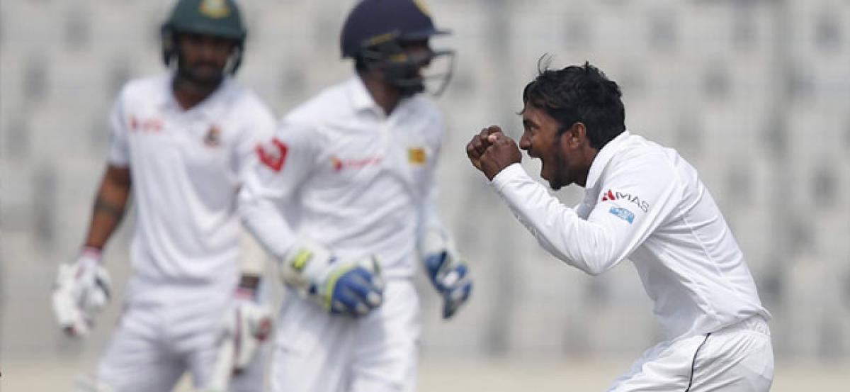 Spinners earn Sri Lanka 1-0 Test series win over Bangladesh