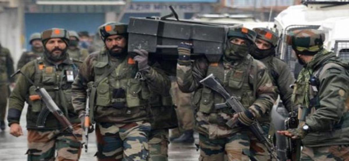 Encounter on between terrorists, security forces in Srinagar