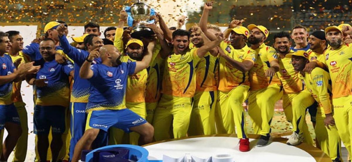 Chennai Super Kings (CSK) wins the IPL